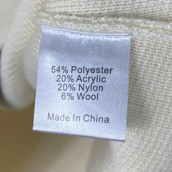 NWT TUCKERNUCK Dress M White Black Knit Wool-blend Short-Sleeve Stretch”Merritt” - Picture 6 of 7